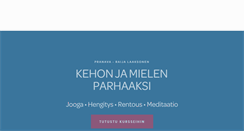 Desktop Screenshot of pranava.fi